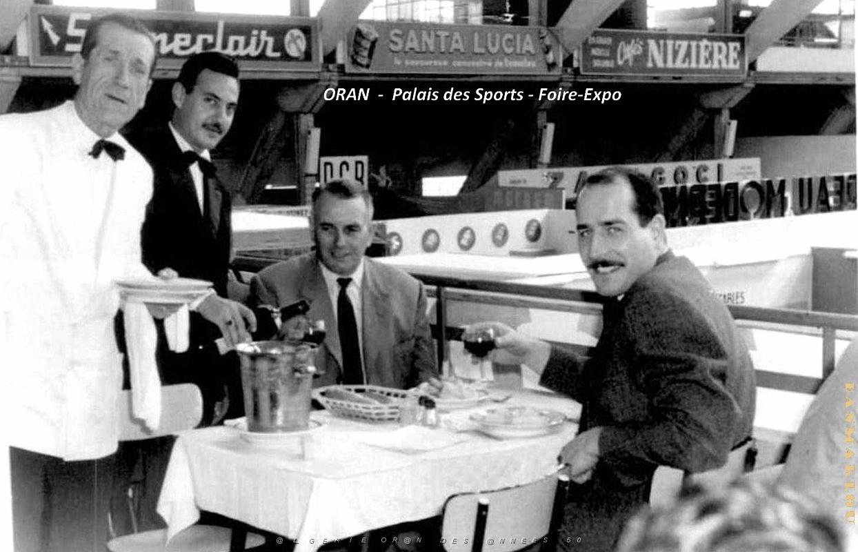 Oran - Palais des Sports - Foire-Expo moment degustation 1953.jpg